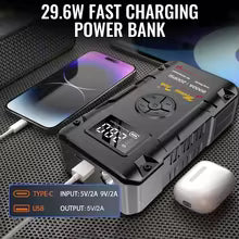 COMPRESOR DE AIRE Y ARRANCADOR DE COCHE 12V