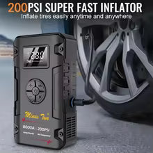 COMPRESOR DE AIRE Y ARRANCADOR DE COCHE 12V